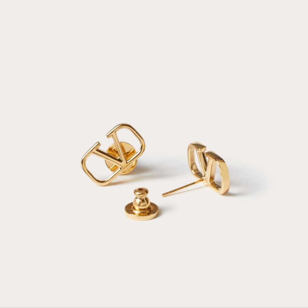 Valentino Garavani Vlogo Signature Metal Earrings 338$